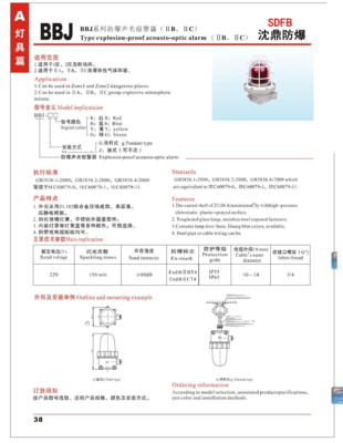 供應BBJ防爆聲光報警器與吊桿式防爆聲光報警器 電氣信號設備的卓越選擇